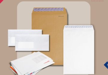 Quality office envelopes manufacturer in UAE showcasing premium printed branded envelopes